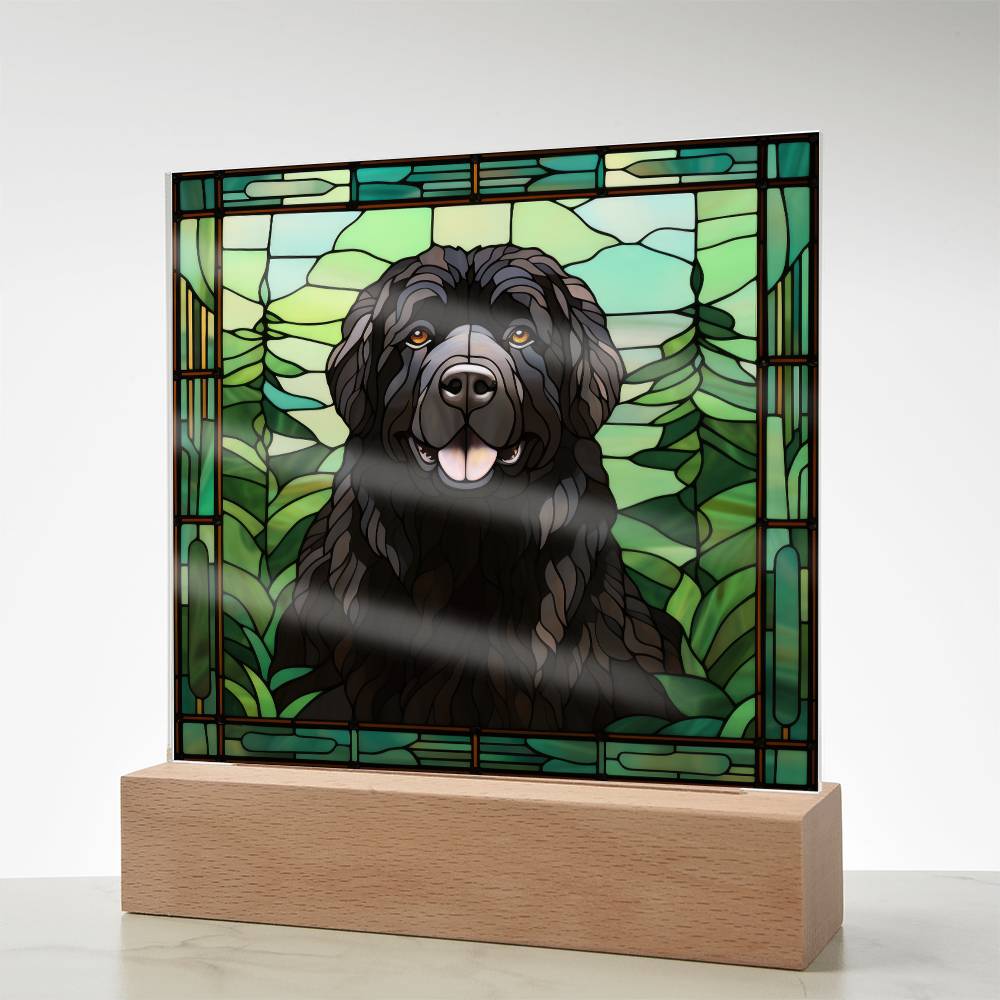 Black Newfoundland Plaque