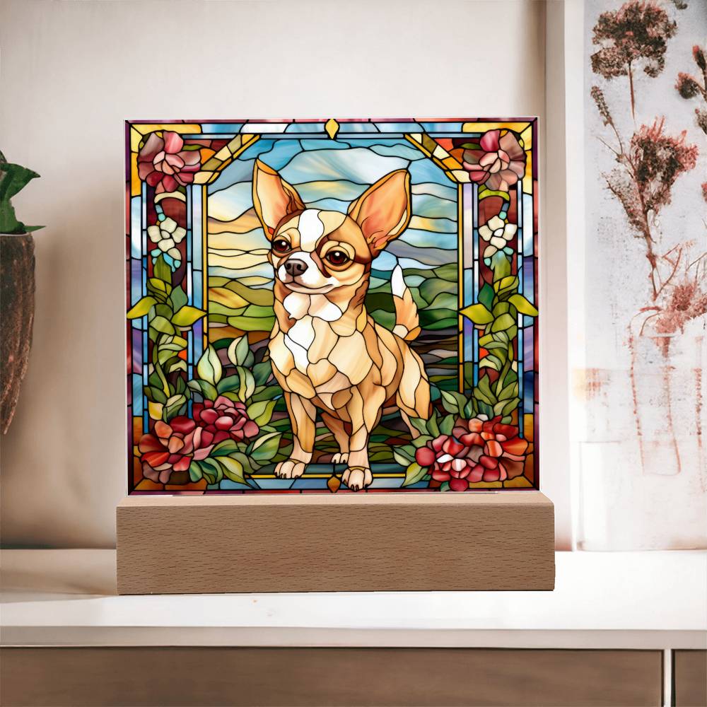 Chihuahua Dog Acrylic Plaque