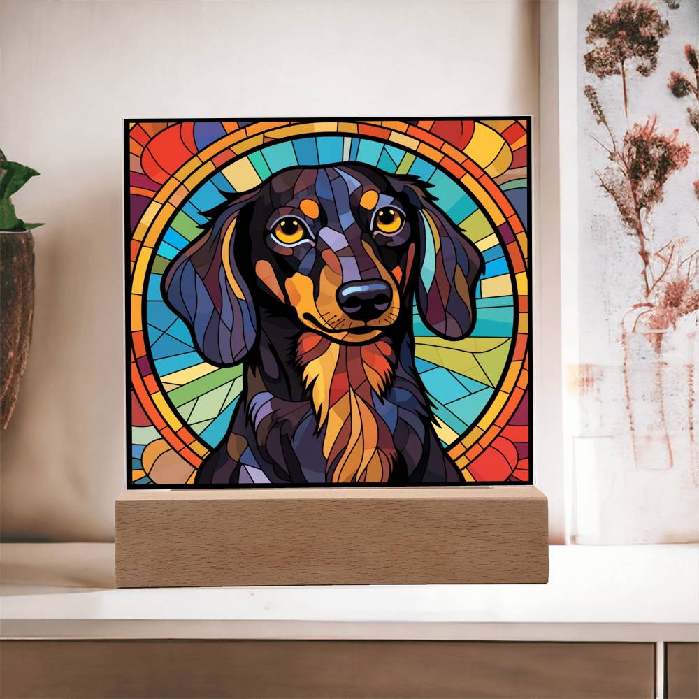 Dachshund Acrylic Plaque