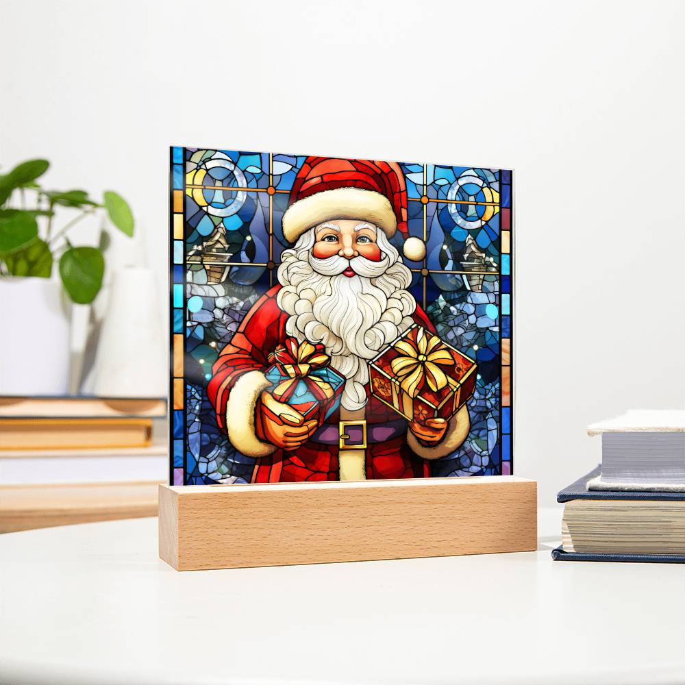 Christmas Santa Plaque Nightlight