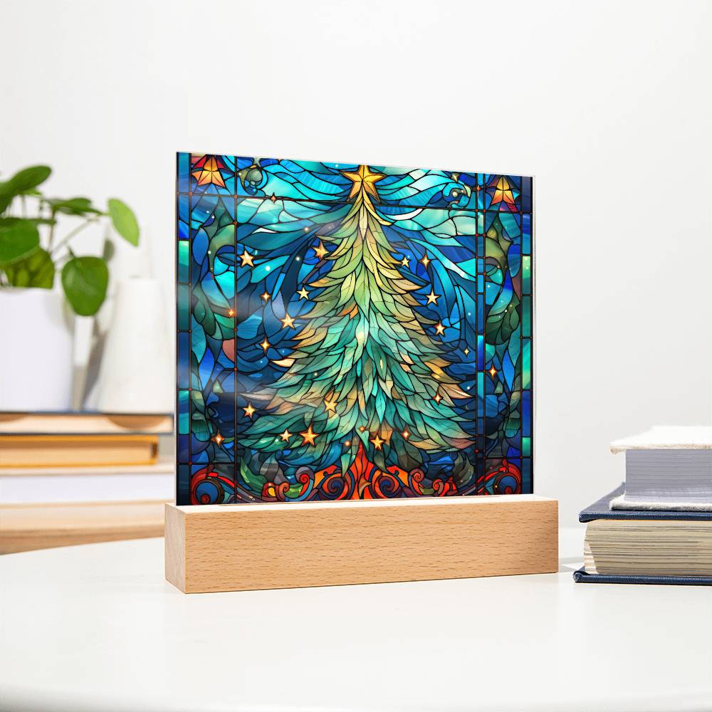 Christmas Tree Nightlight Plaque