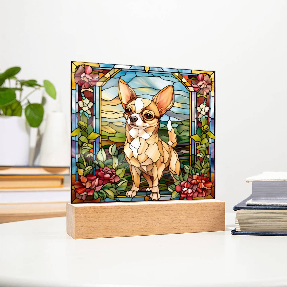 Chihuahua Dog Acrylic Plaque