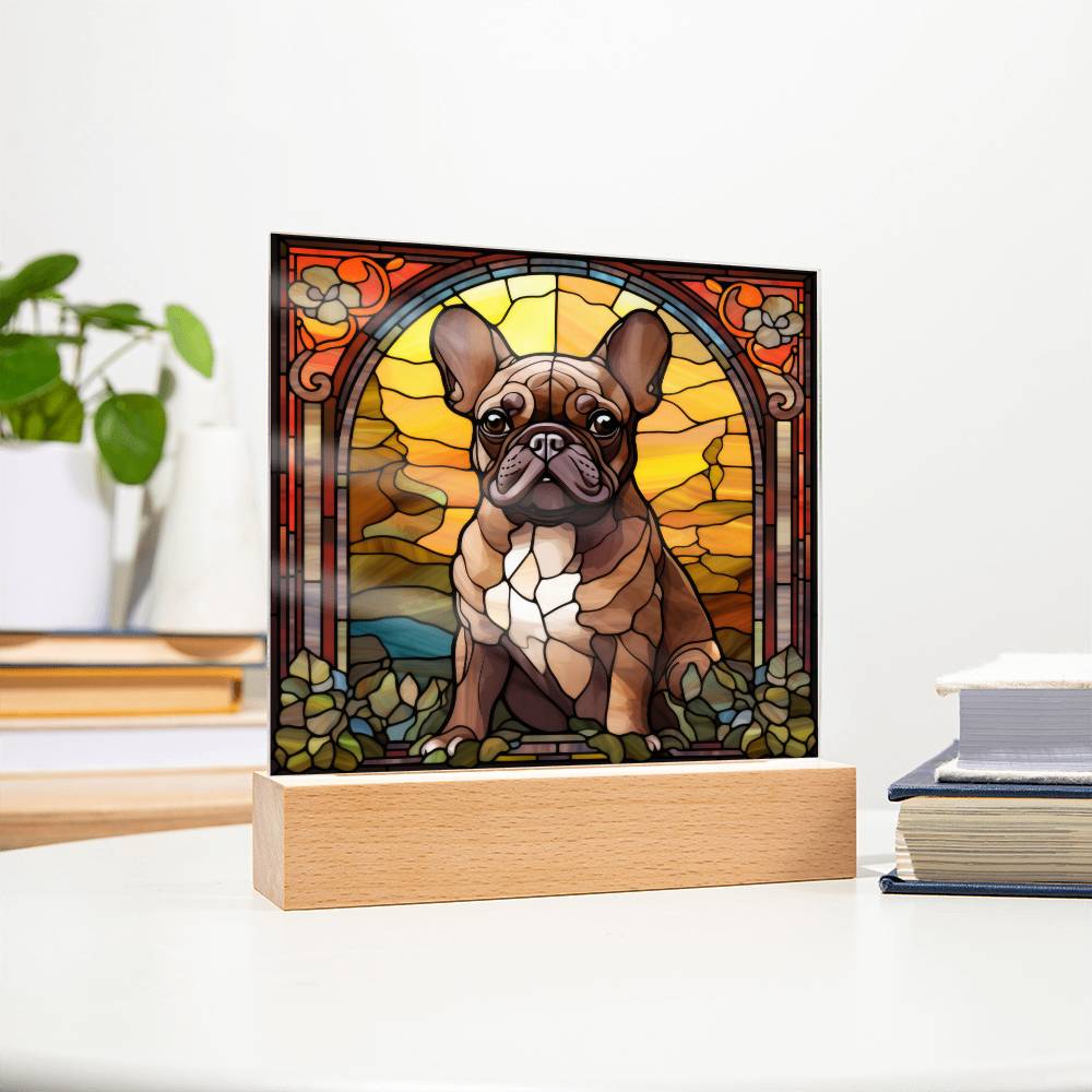 French Bulldog Acrylic Plaque