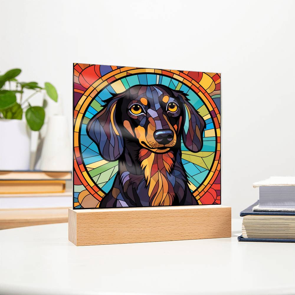 Dachshund Acrylic Plaque