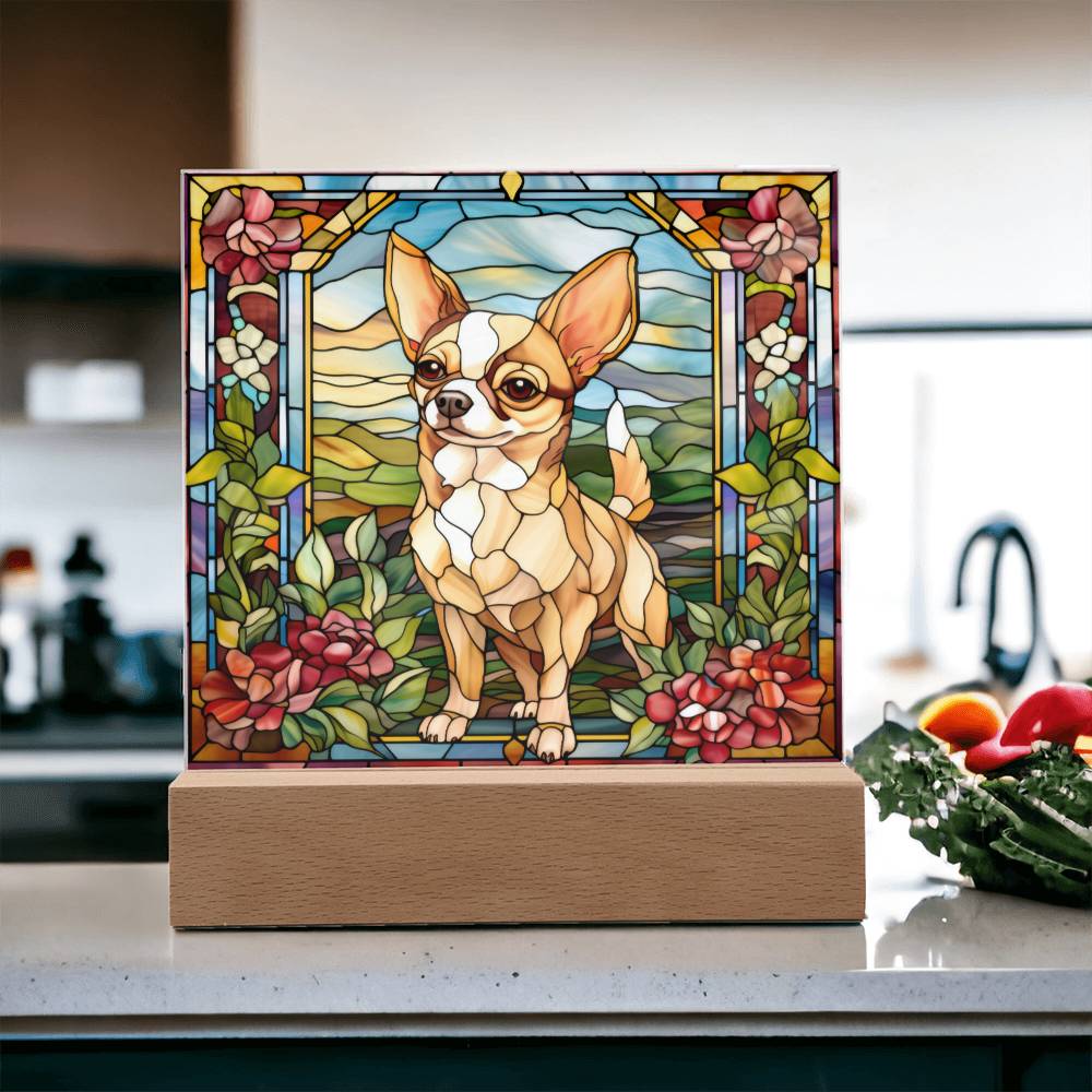 Chihuahua Dog Acrylic Plaque