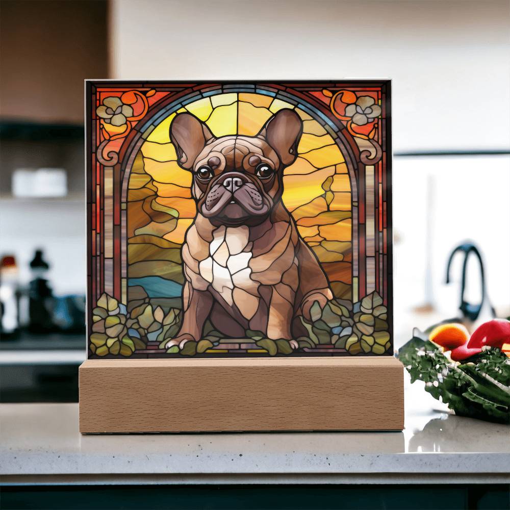 French Bulldog Acrylic Plaque