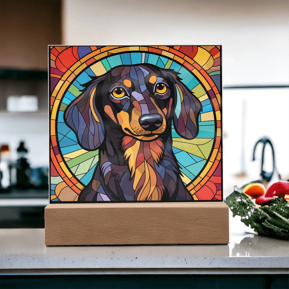 Dachshund Acrylic Plaque