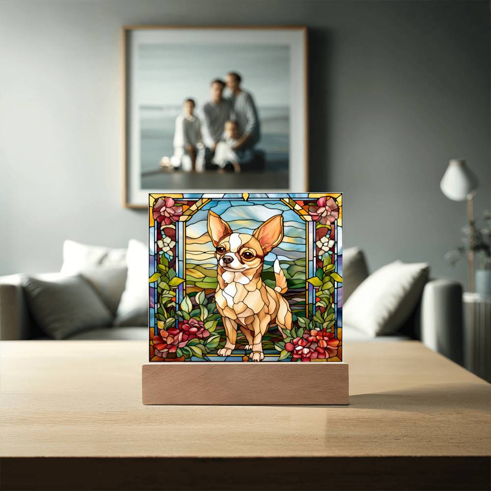 Chihuahua Dog Acrylic Plaque