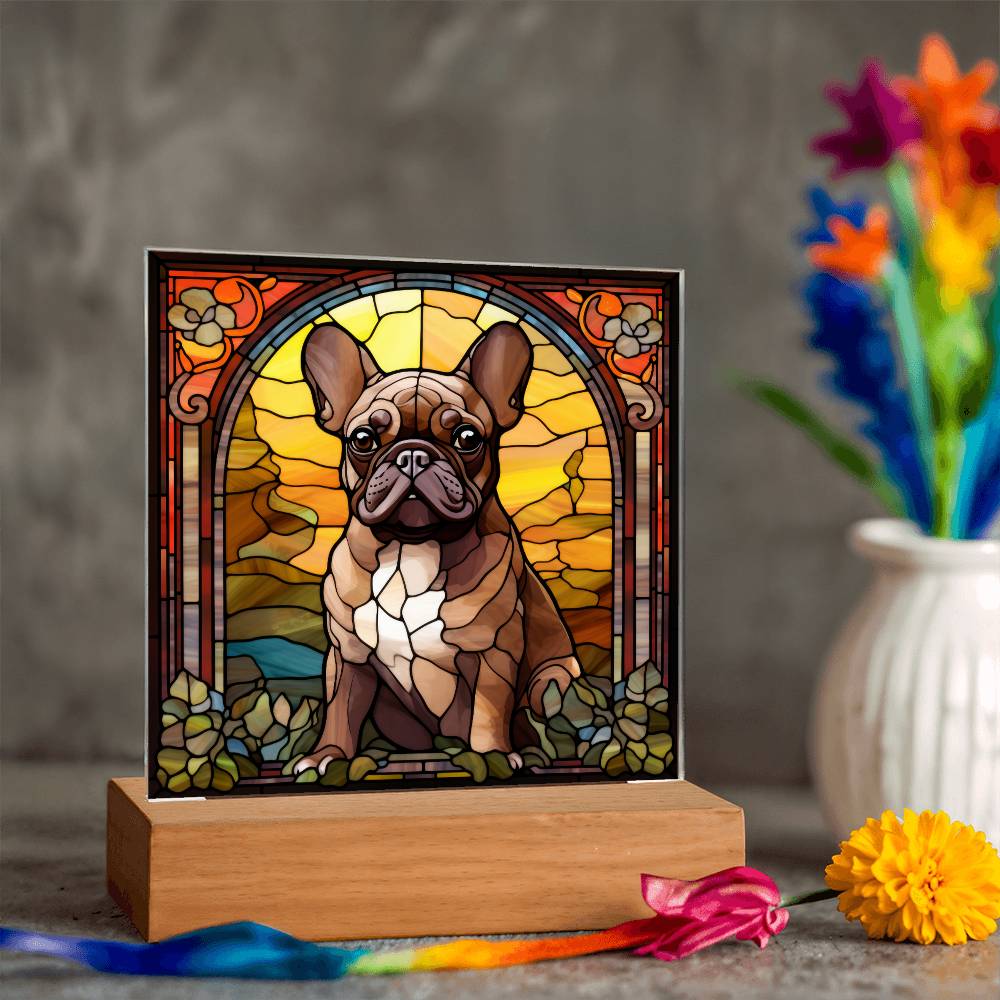 French Bulldog Acrylic Plaque