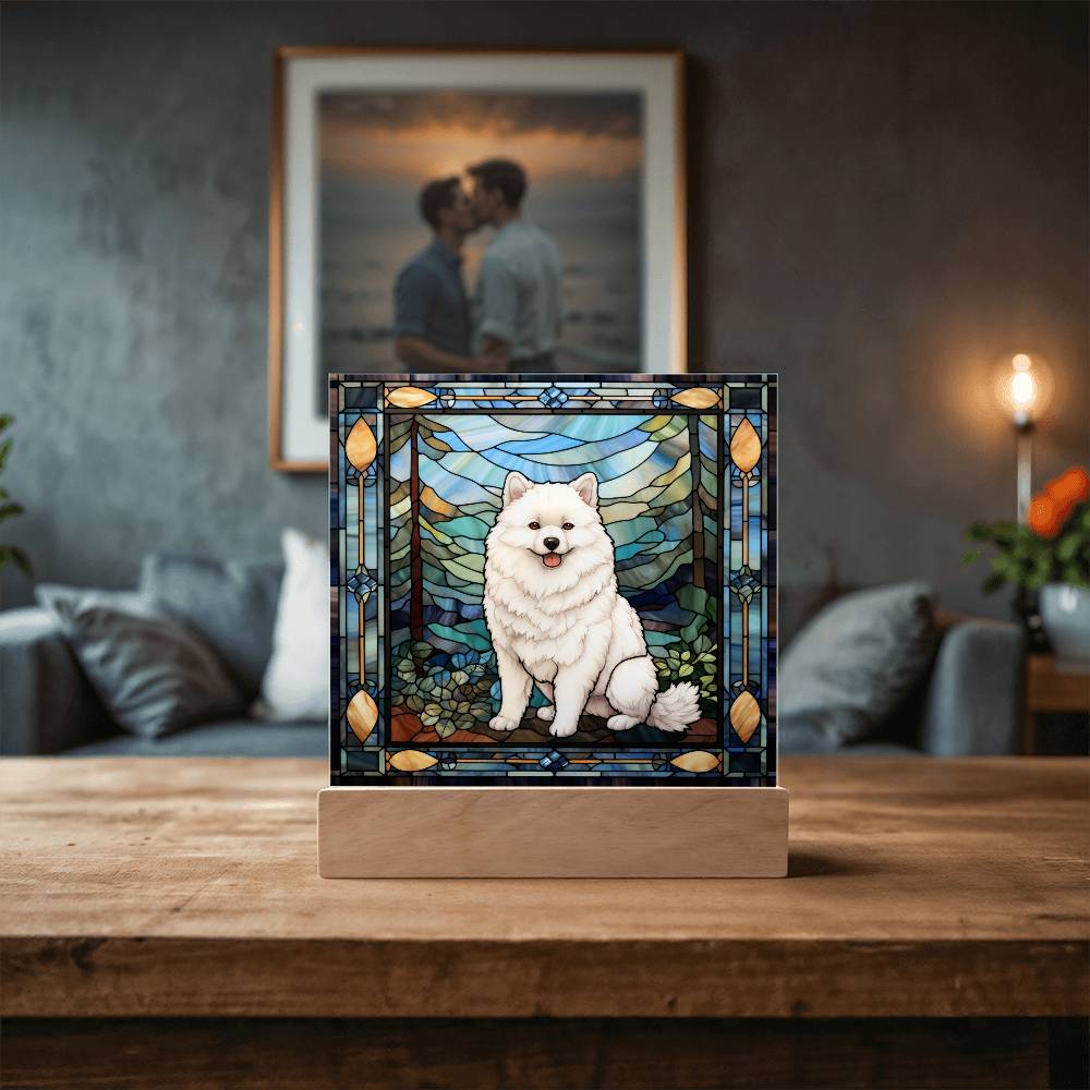 American Eskimo Plaque