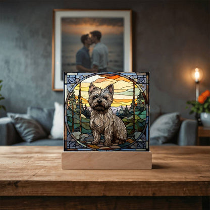 Cairn Terrier Square Acrylic Plaque
