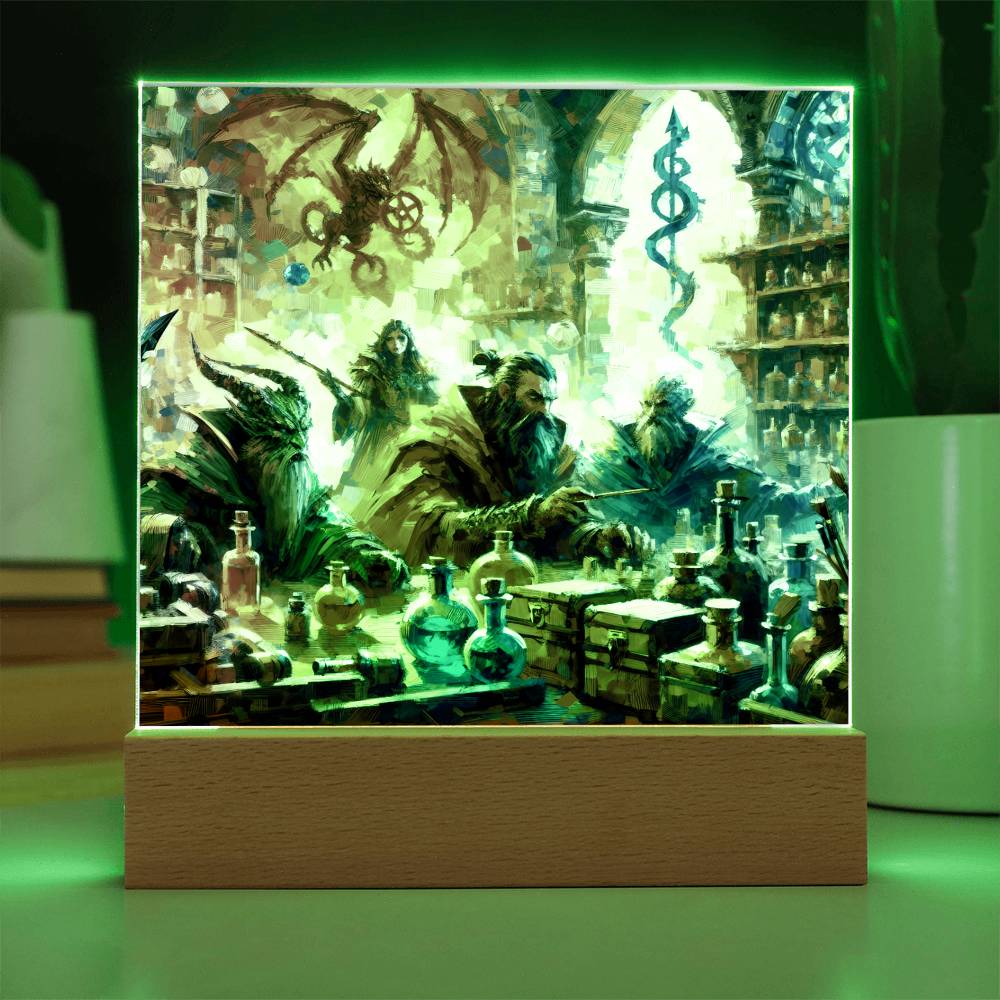 Apothecary Potions Acrylic Plaque