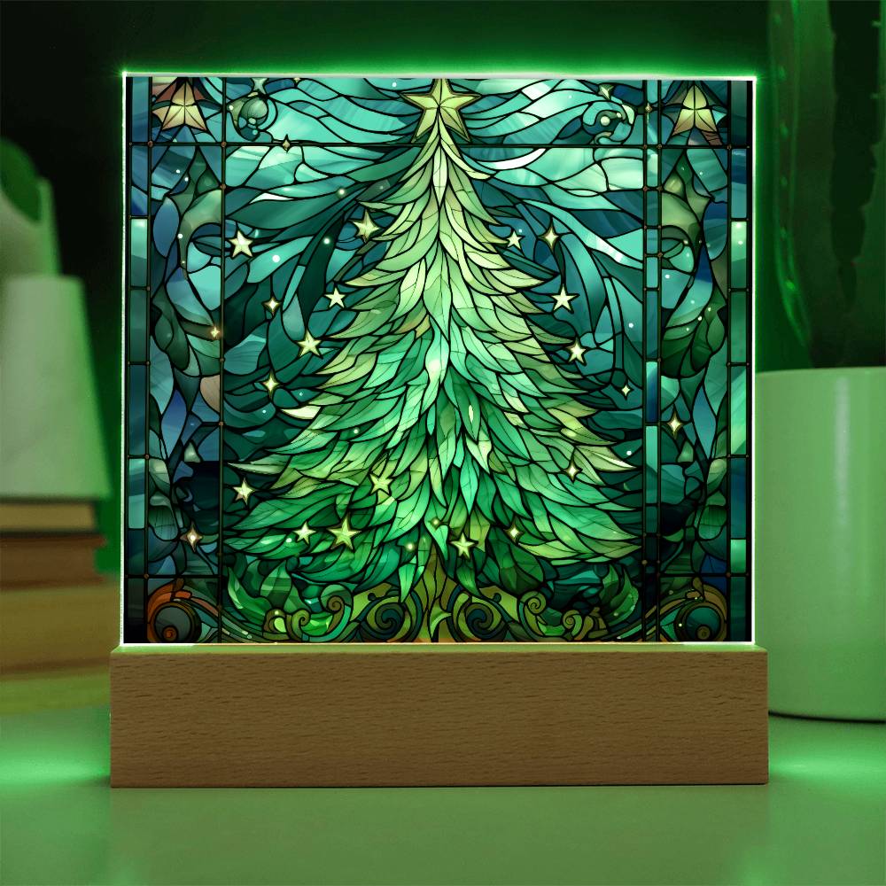 Christmas Tree Nightlight Plaque