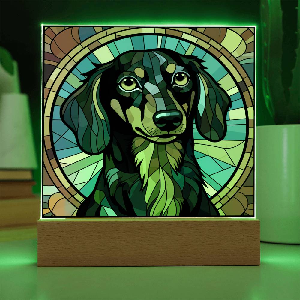 Dachshund Acrylic Plaque