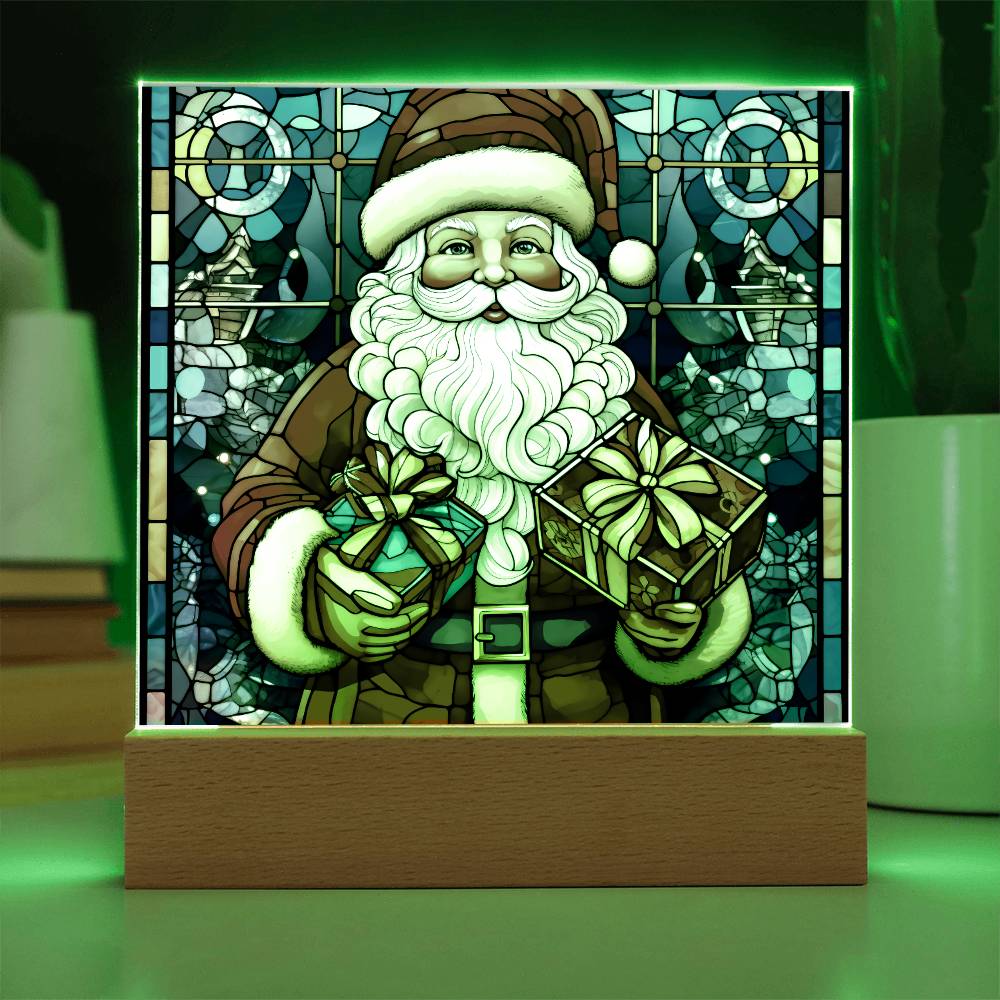 Christmas Santa Plaque Nightlight