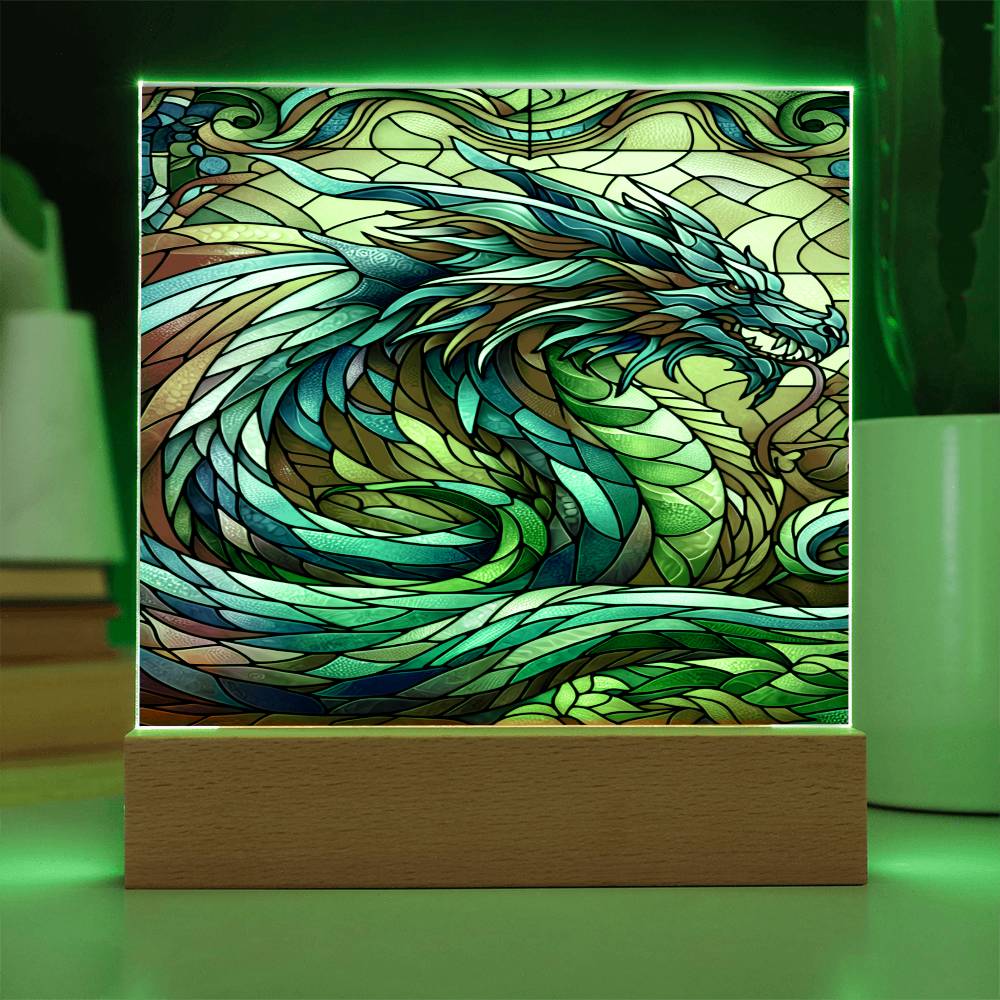 D&D Dragon Acrylic Plaque