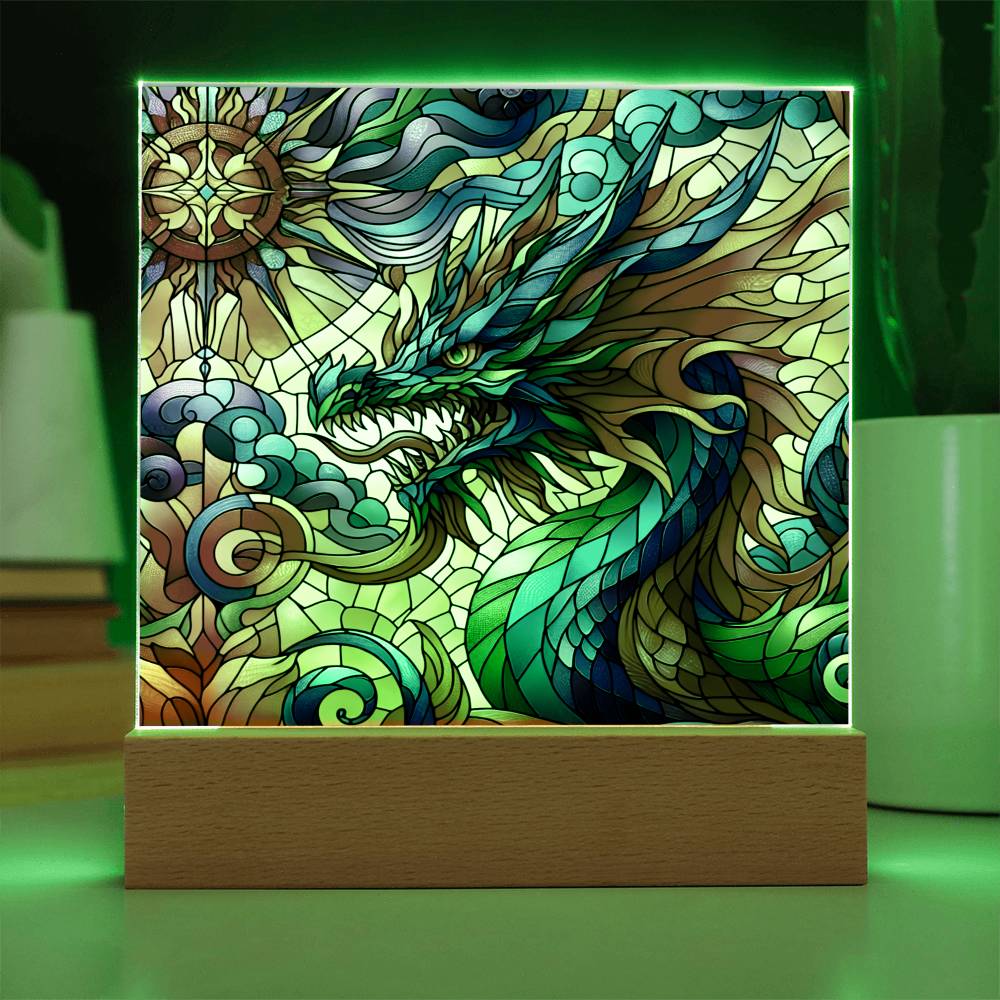 The Year of the Dragon Acrylic Plaque