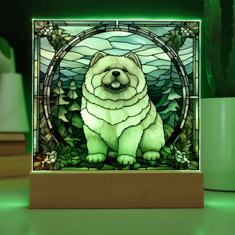 ChowChow Acrylic Plaque