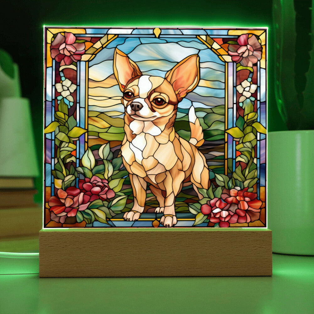 Chihuahua Dog Acrylic Plaque