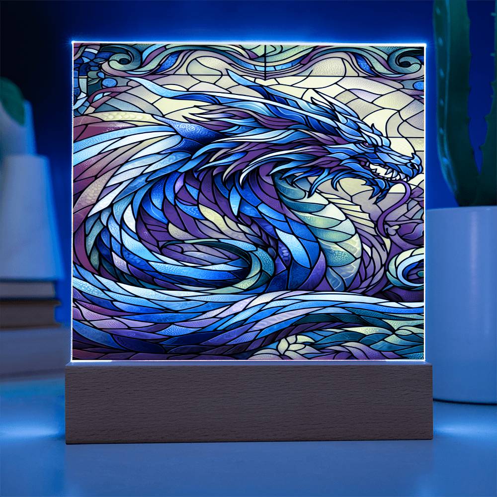 D&D Dragon Acrylic Plaque