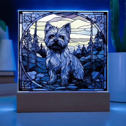 Cairn Terrier Square Acrylic Plaque