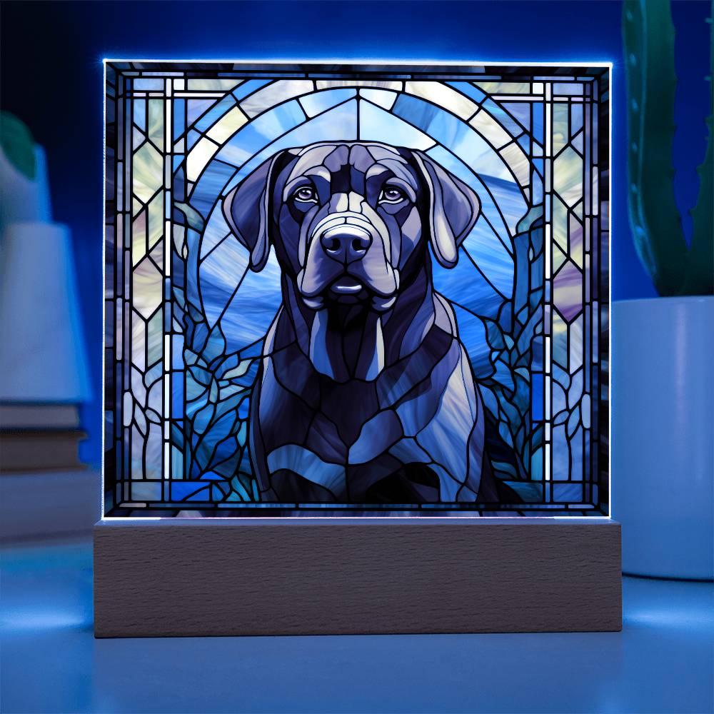 Chocolate Labrador Retriever Plaque