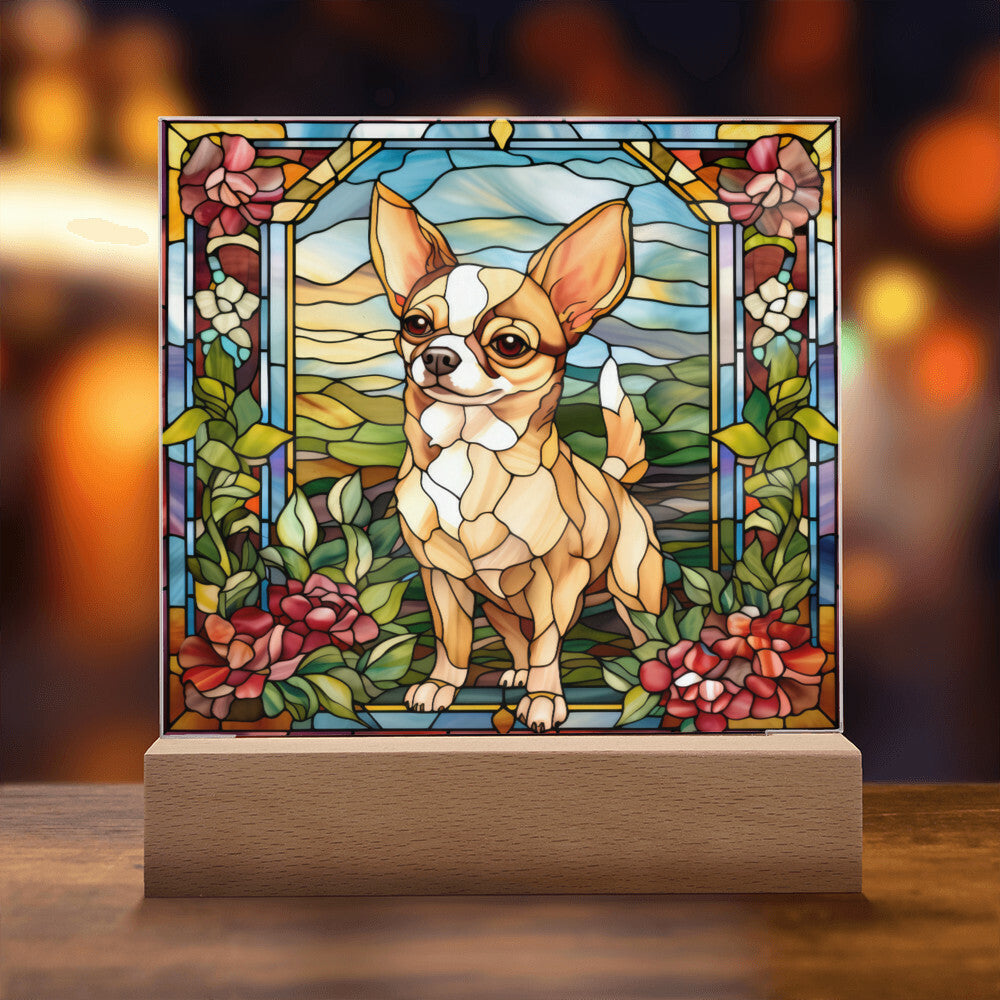 Chihuahua Dog Acrylic Plaque