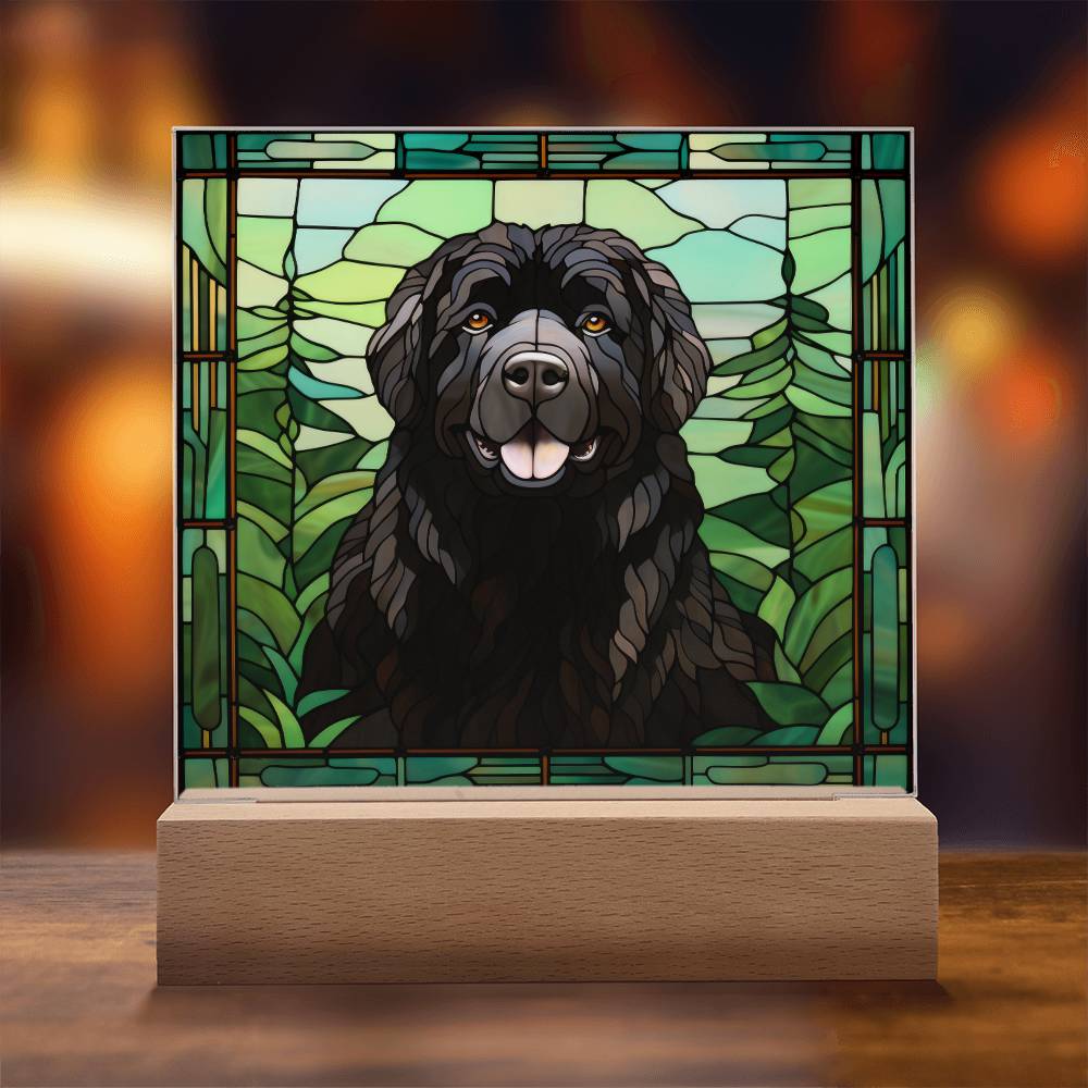 Black Newfoundland Plaque