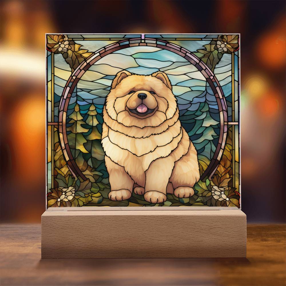 ChowChow Acrylic Plaque