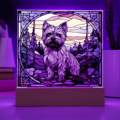 Cairn Terrier Square Acrylic Plaque