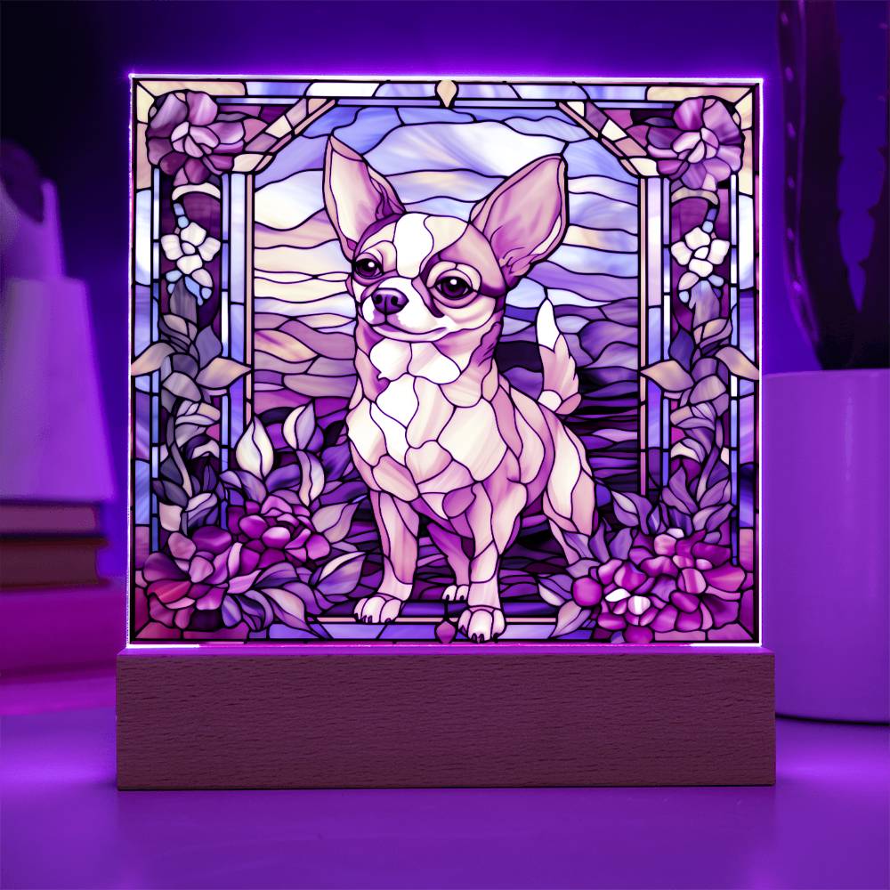 Chihuahua Dog Acrylic Plaque