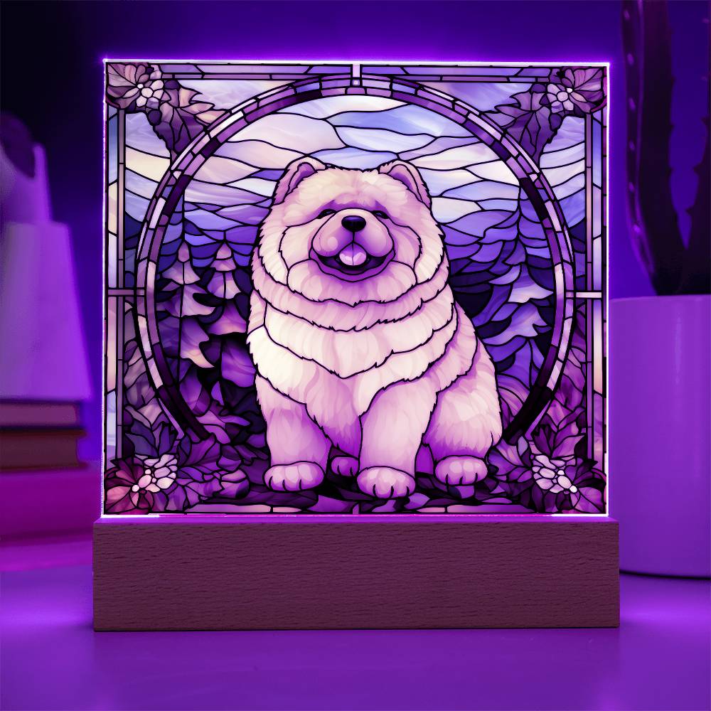 ChowChow Acrylic Plaque