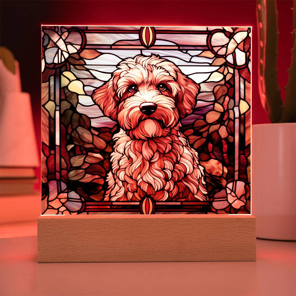 Labradoodle Acrylic Plaque