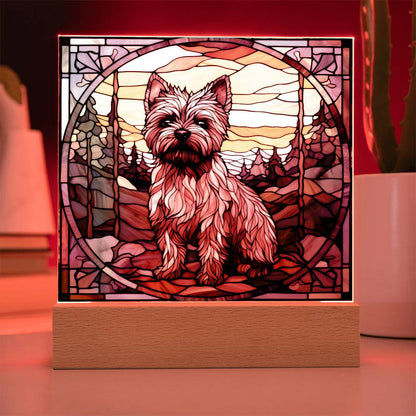 Cairn Terrier Square Acrylic Plaque
