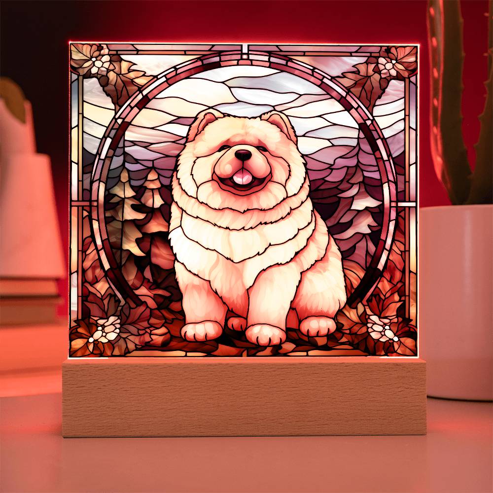 ChowChow Acrylic Plaque