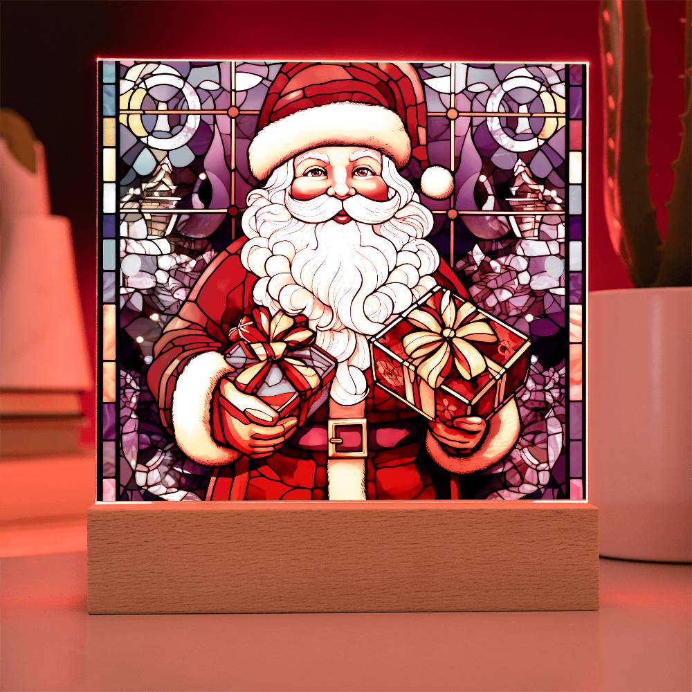 Christmas Santa Plaque Nightlight