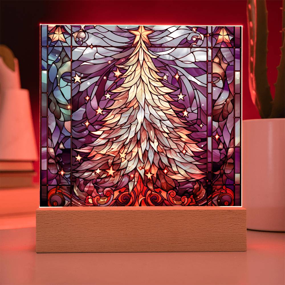 Christmas Tree Nightlight Plaque