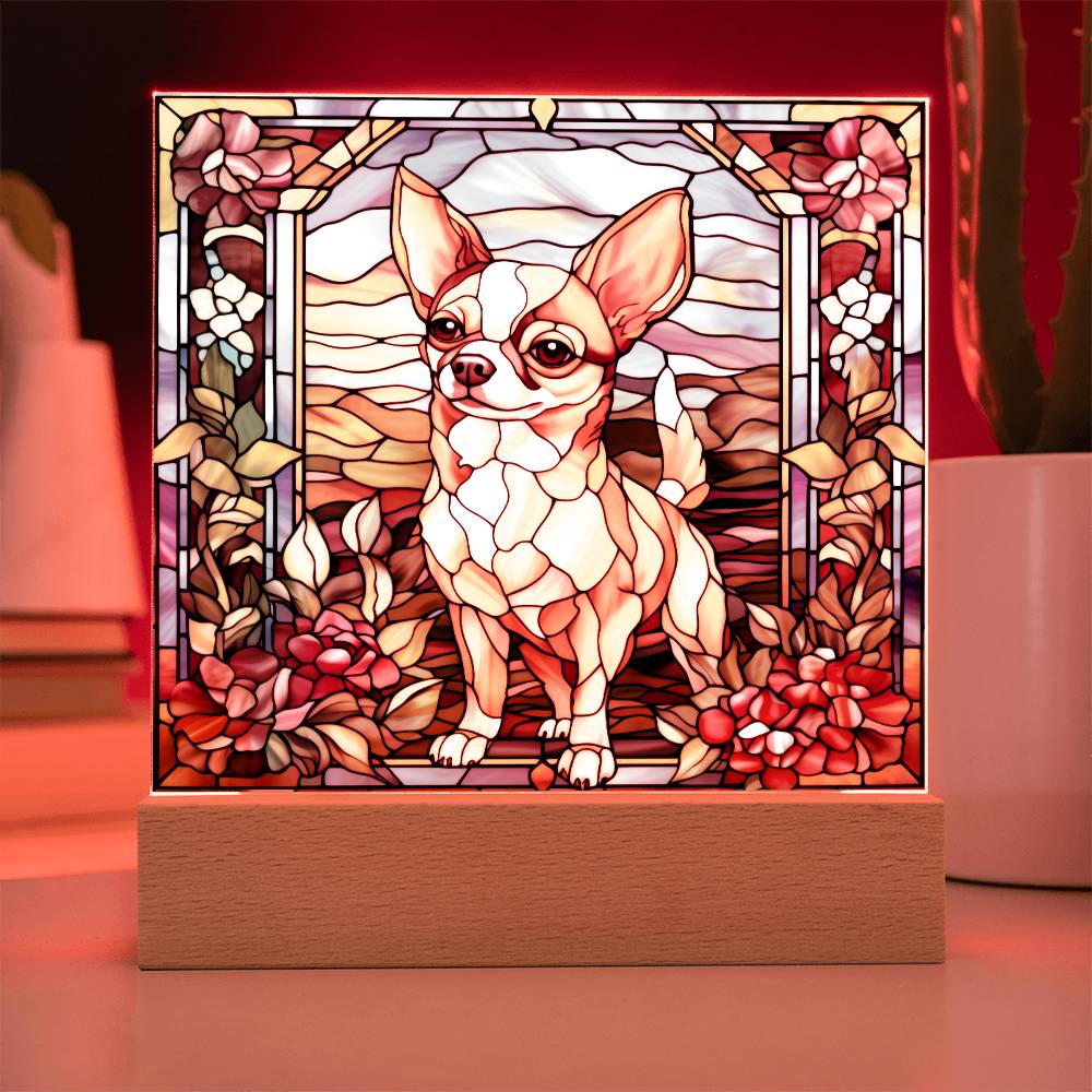 Chihuahua Dog Acrylic Plaque