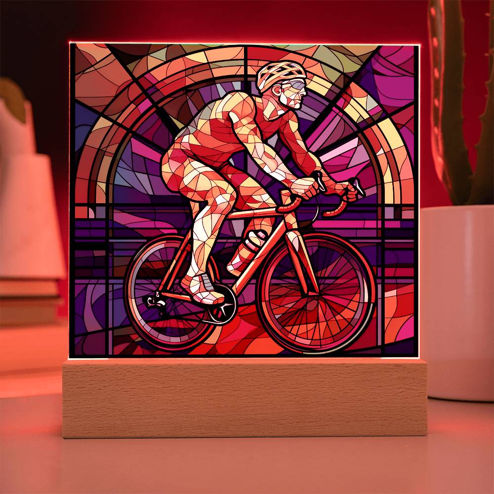 Bike Rider Plaque