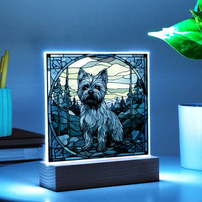 Cairn Terrier Square Acrylic Plaque