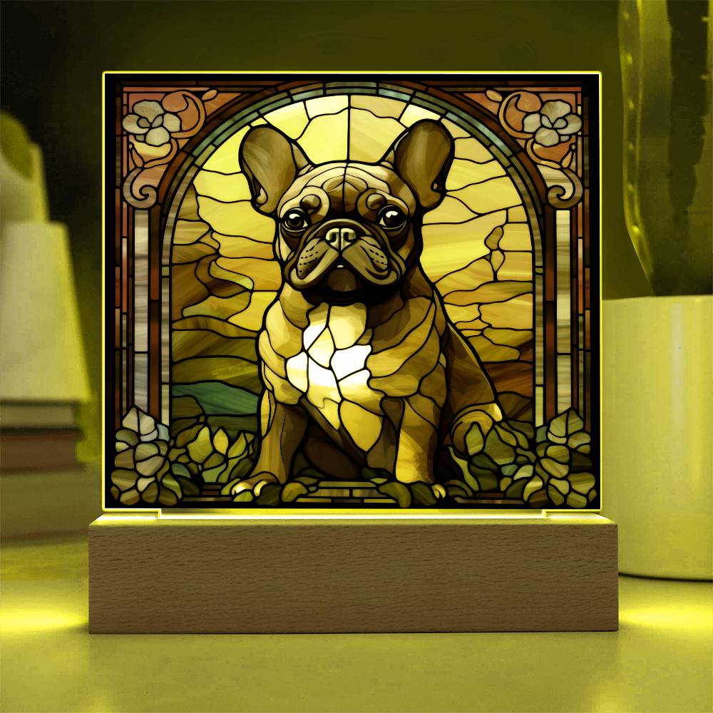 French Bulldog Acrylic Plaque