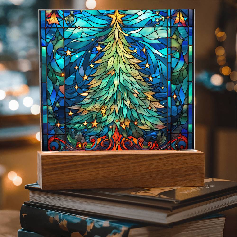 Christmas Tree Nightlight Plaque