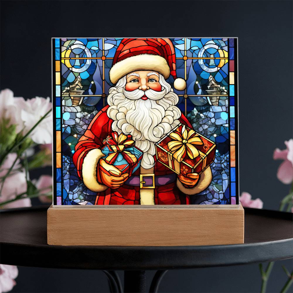 Christmas Santa Plaque Nightlight