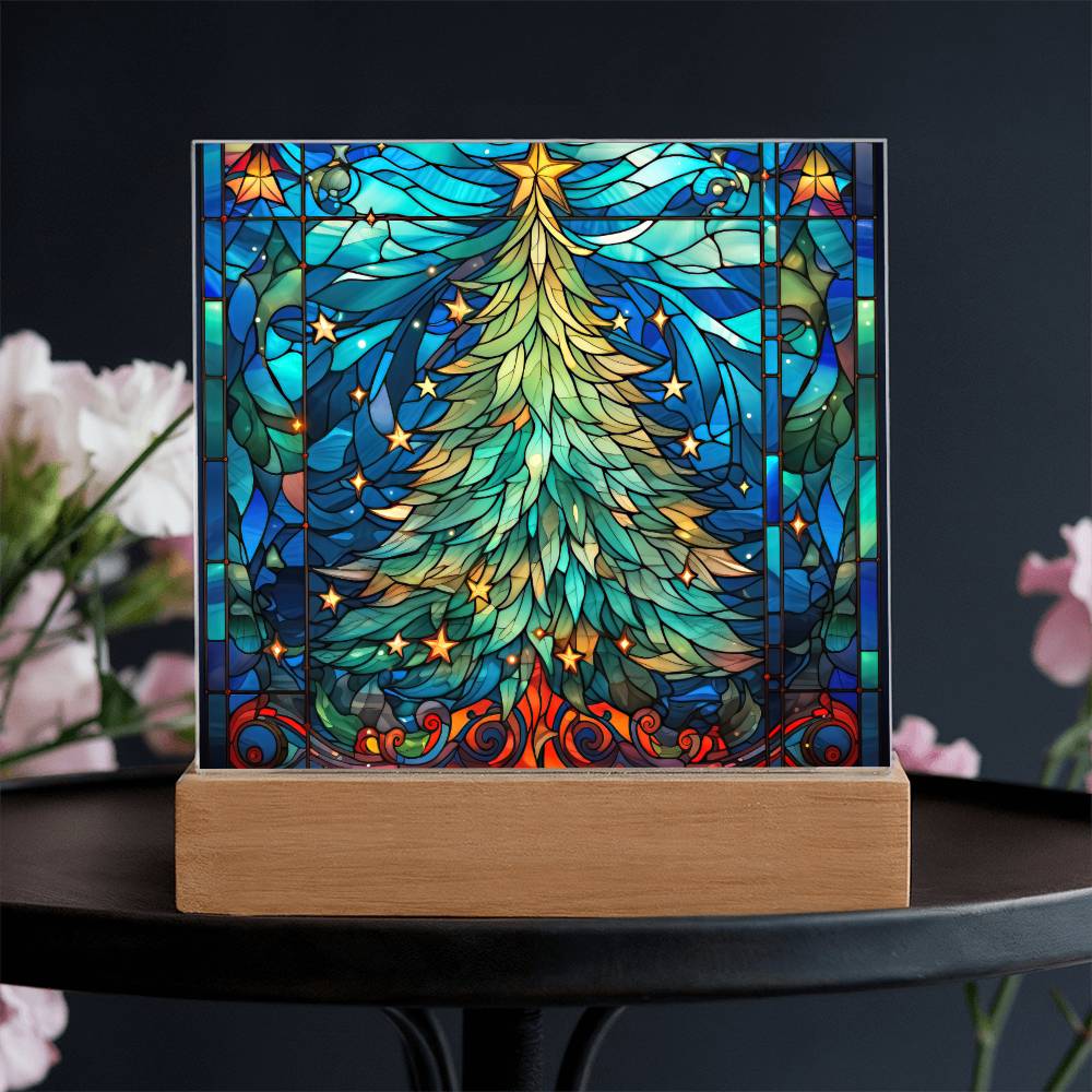 Christmas Tree Nightlight Plaque