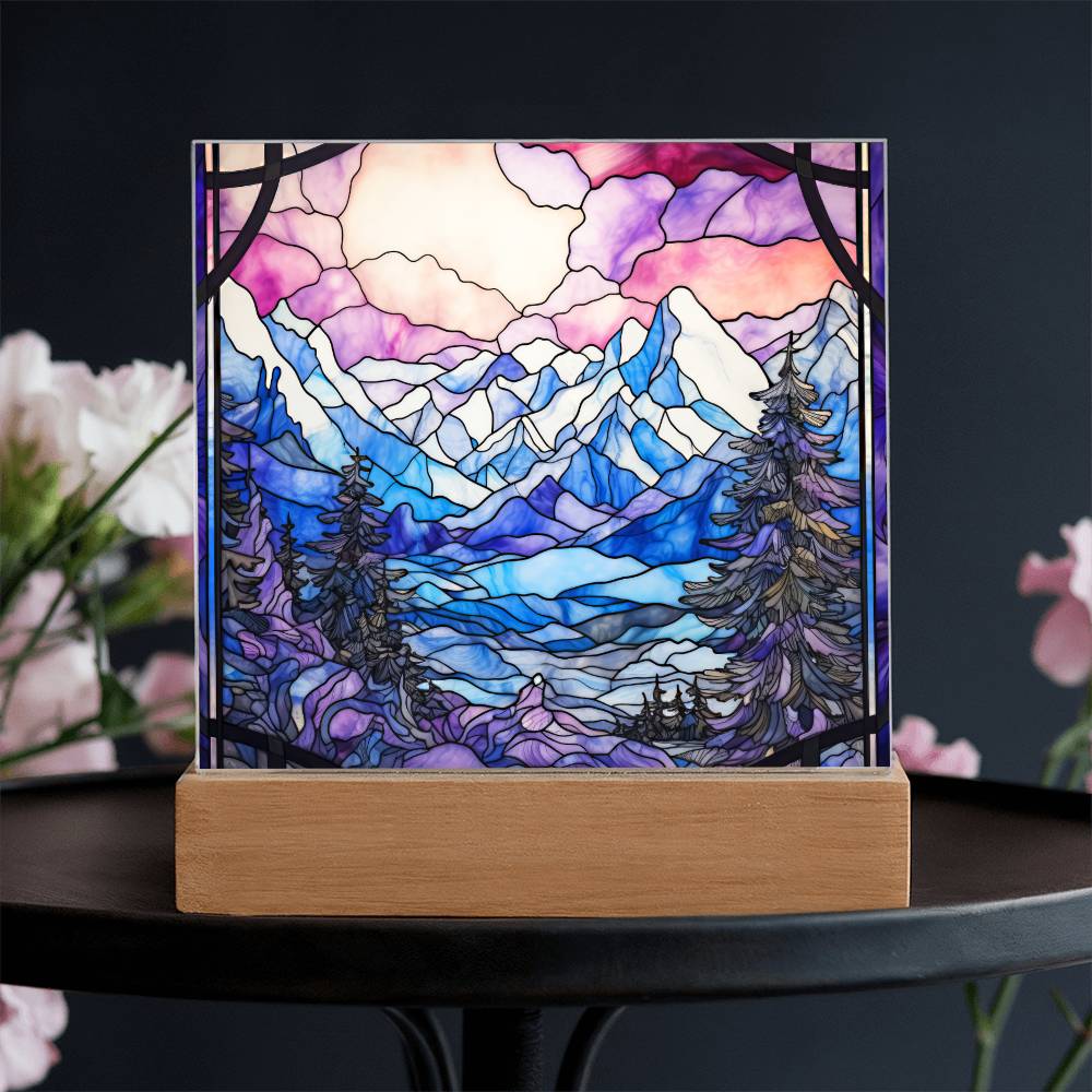 Purple Mountain Majesty Plaque