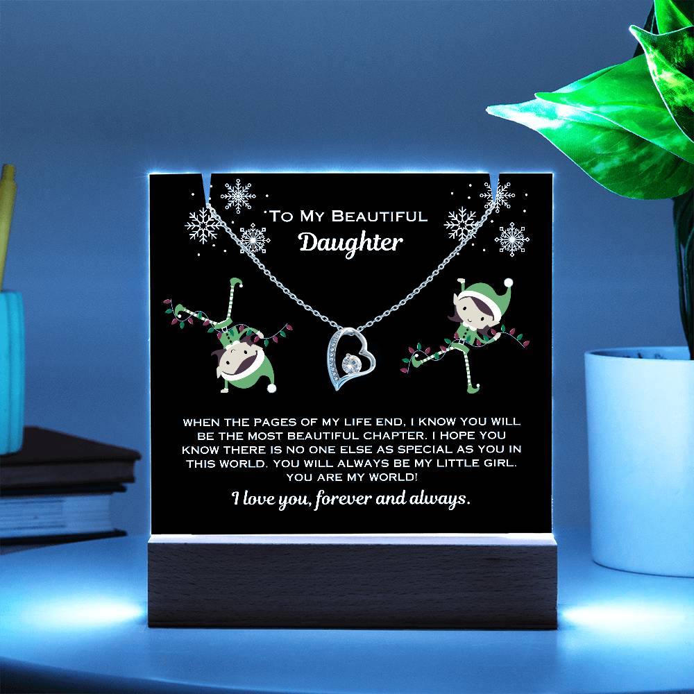 Forever and Always Daughter Keepsake