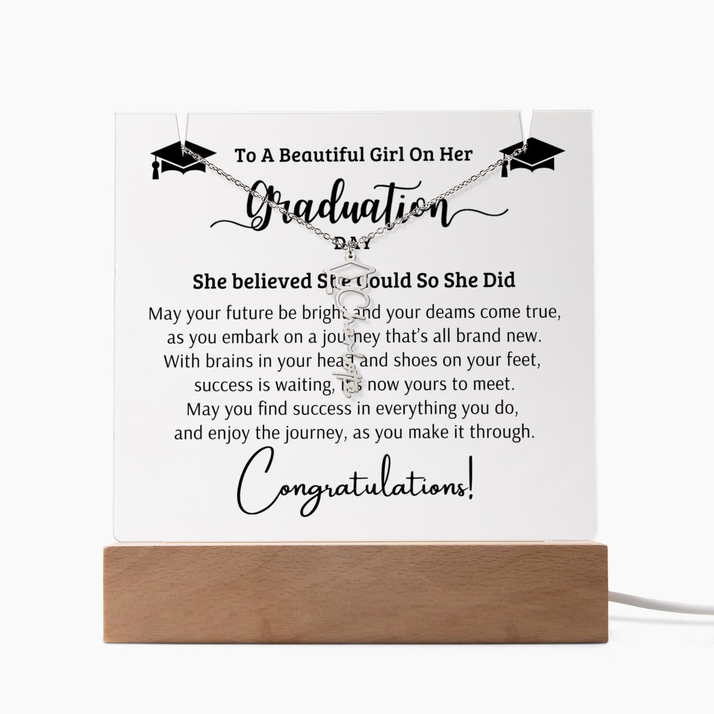 A Beautiful Girl Graduation Keepsake Bundle