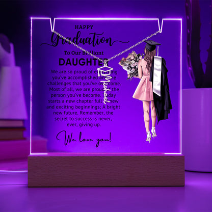 Brilliant Daughter Graduation Keepsake Bundle