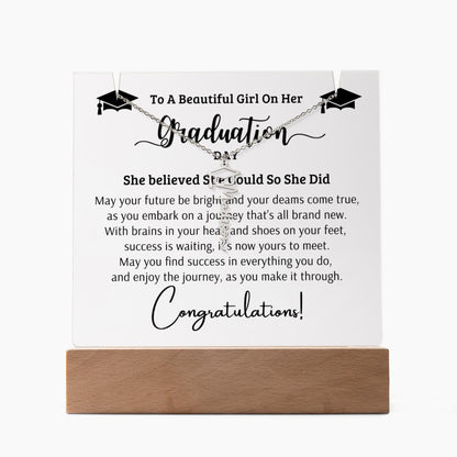 A Beautiful Girl Graduation Keepsake Bundle