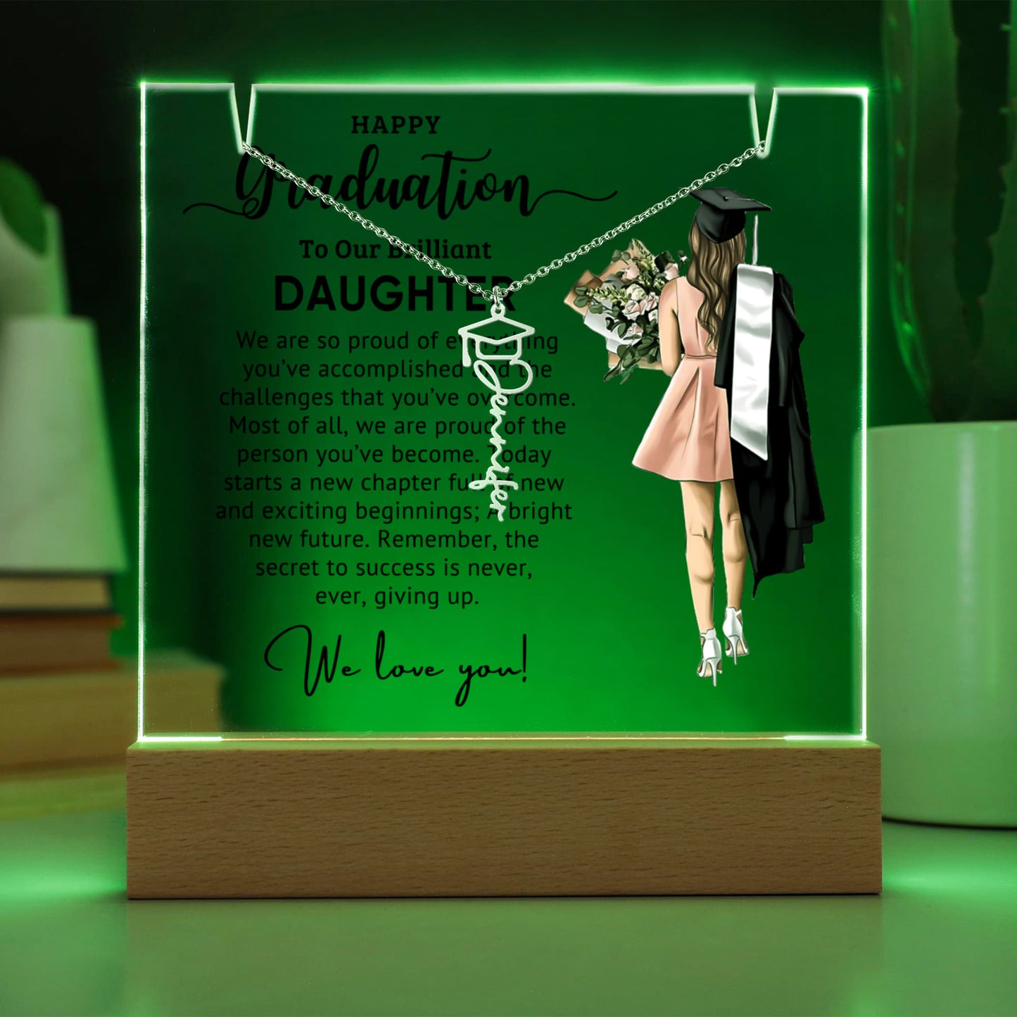 Brilliant Daughter Graduation Keepsake Bundle